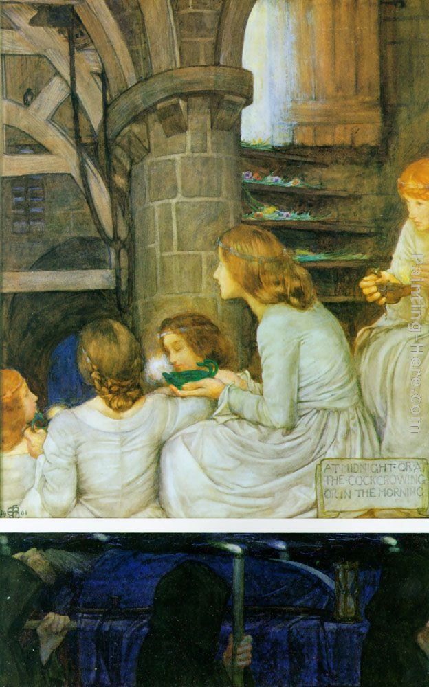 Eleanor Fortescue-Brickdale The Wise and Foolish Virgins